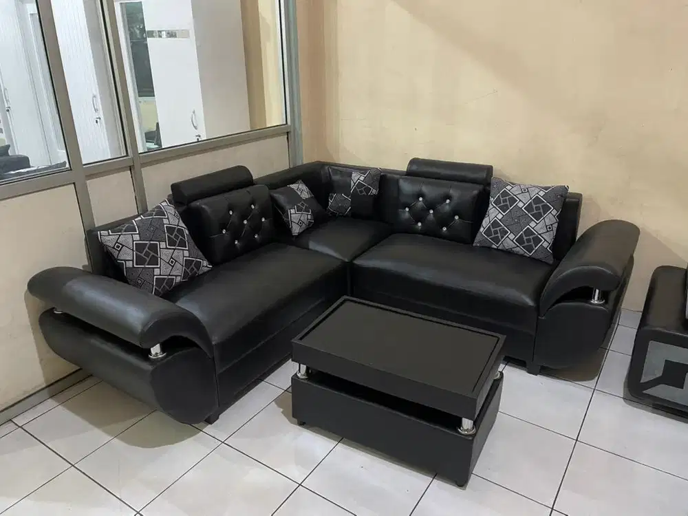 Promo sofa sudut full oscar