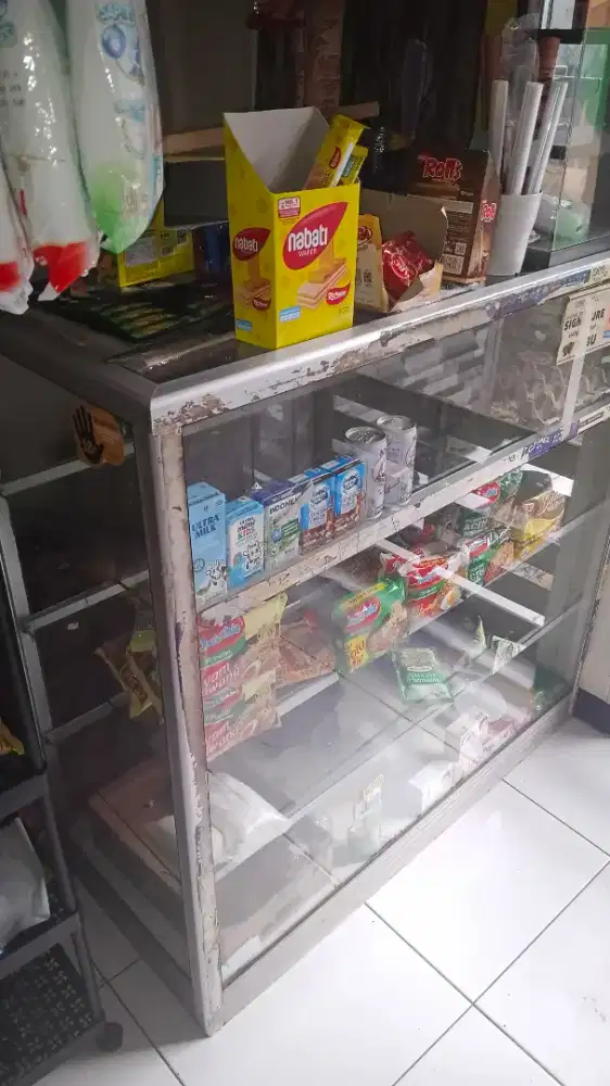 Jual Etalase kaca100x120