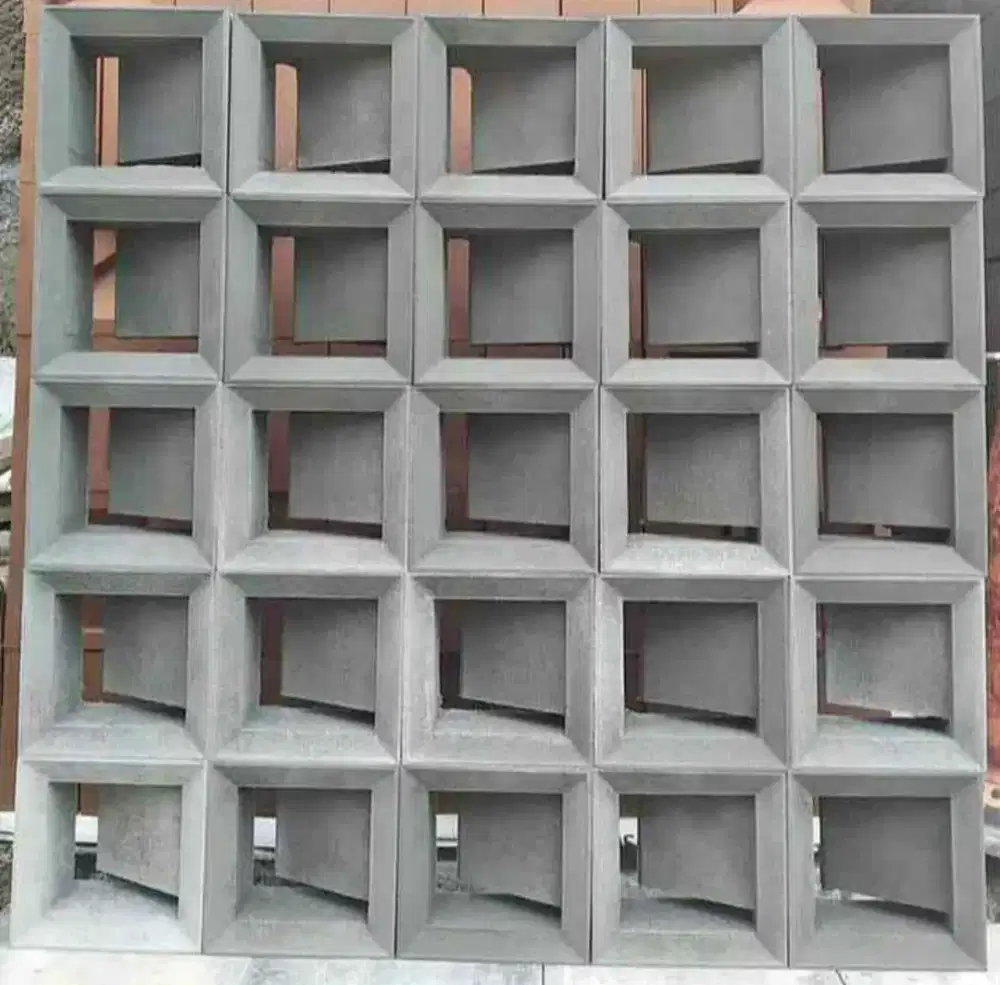 Roster beton berbagai macam motif barang