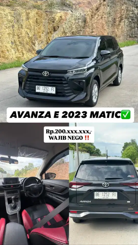 Avanza E 2023 matic