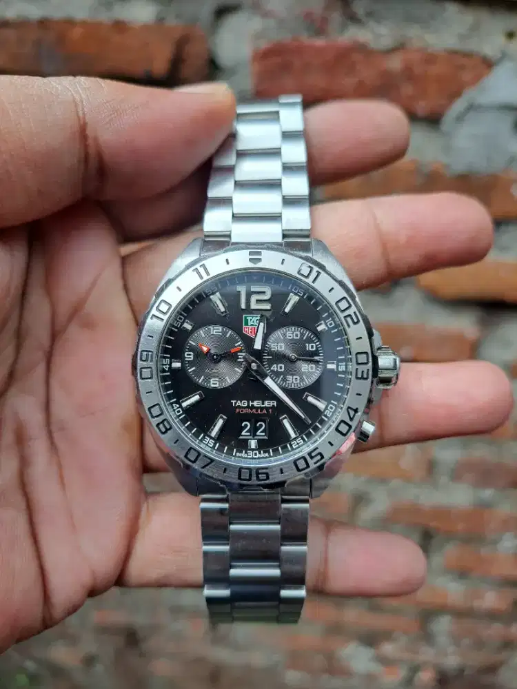 Jam tangan tag heuer f1 alarm