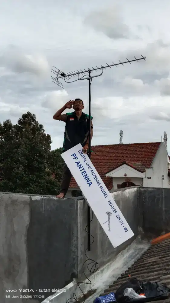 Pusat pemasangan Antenna tv digital, pasti siaran muncul