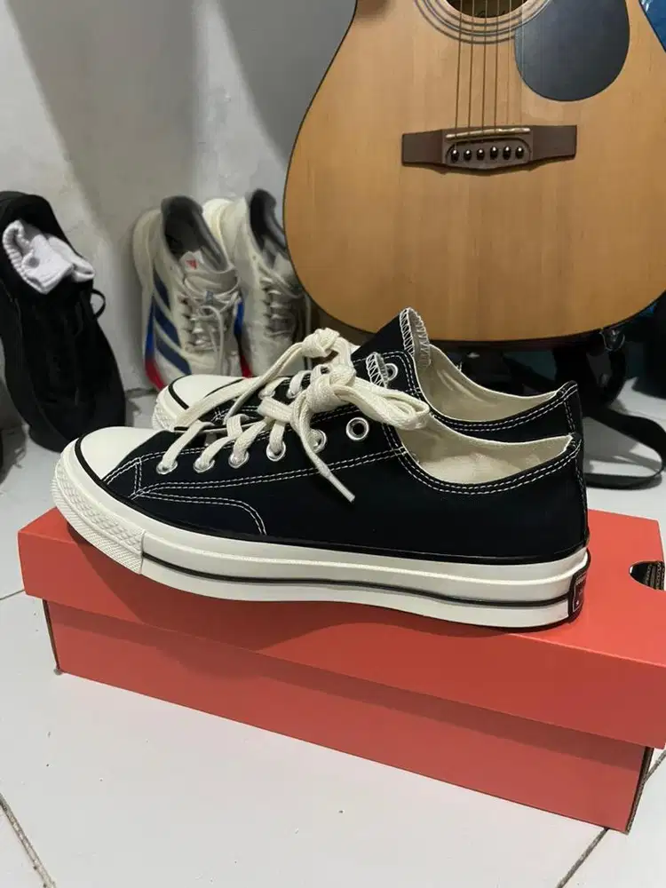 Converse 70s low egret black original PT MAP pembelian di converse