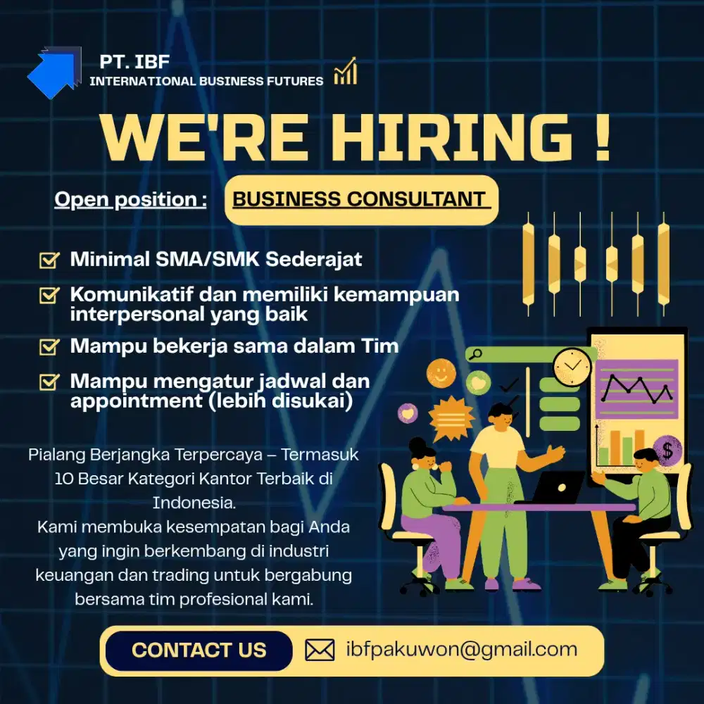 Lowongan kerja sebagai schedule maker