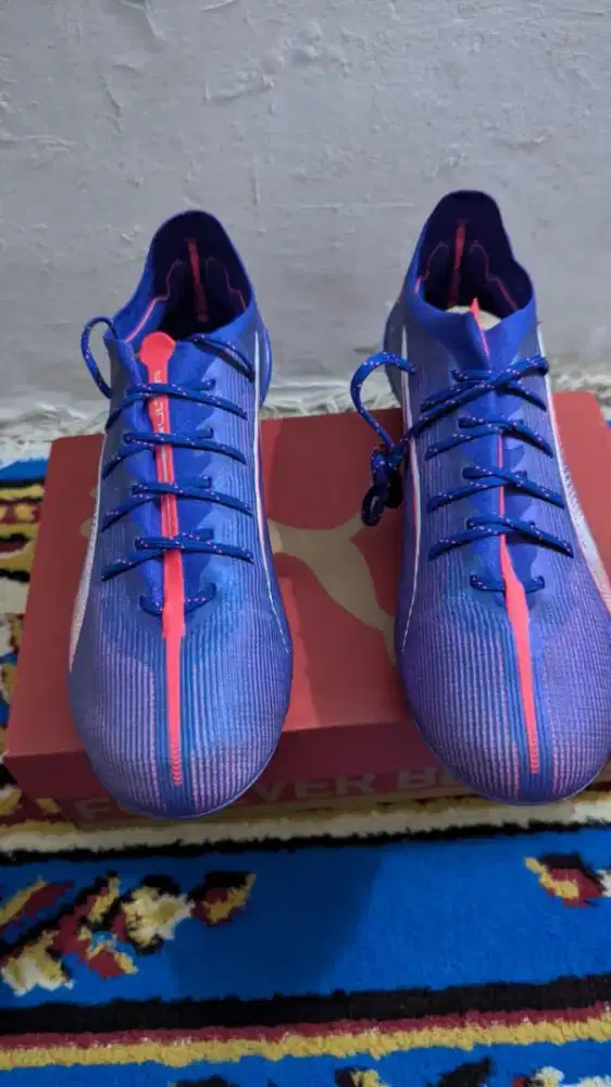 Sepatu Bola Puma Ultra 5 Ultimate FG Lapis Lazuli 107683 01