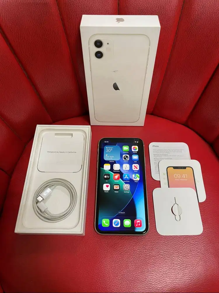 iPhone 11 128gb White Bea Cukai Setara iBox Sinyal Permanen
