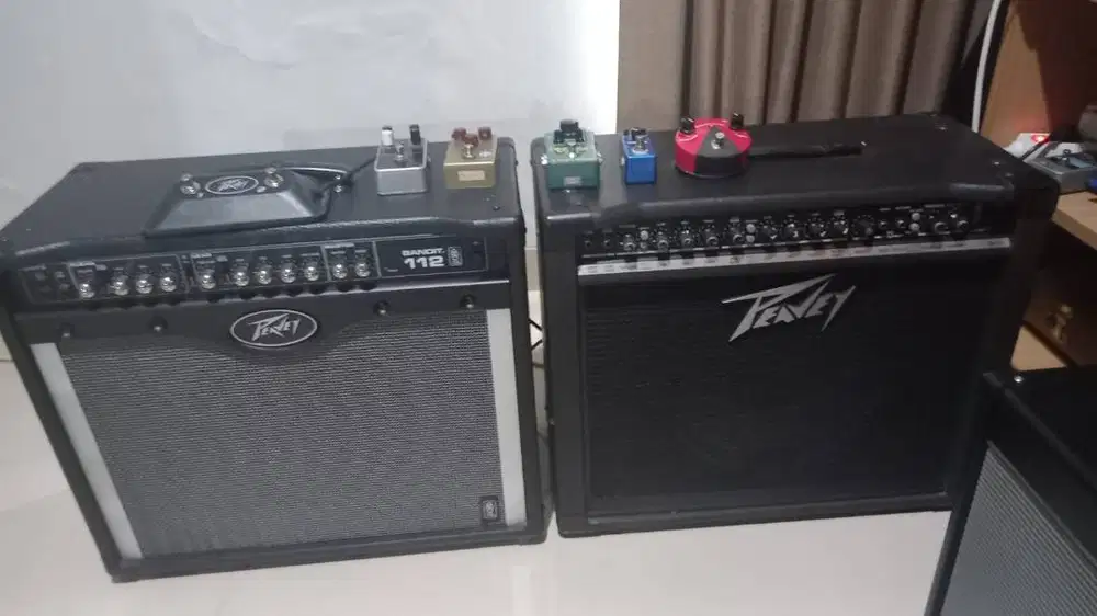 Peavey Bandit 112 amplifiers (new, silver stripe, blue stripe)
