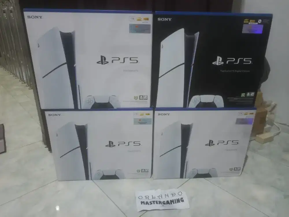PS5 Slim Disc BNIB  garansi resmi sony indonesia 1Tahun