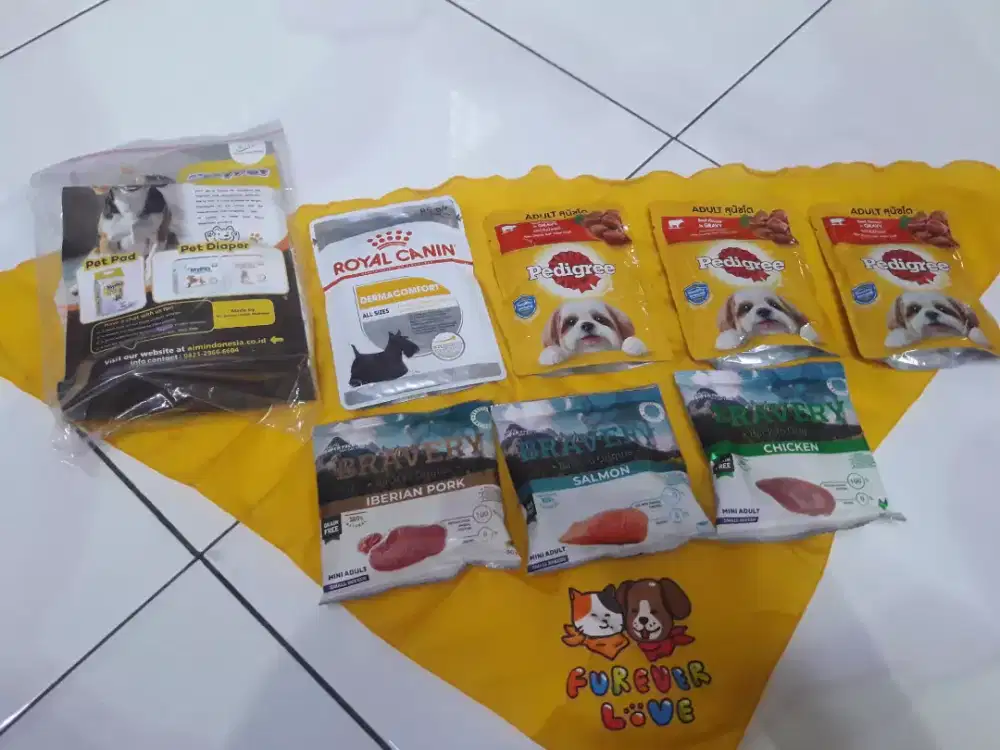 Kebutuhan anjing, bisa kirim.