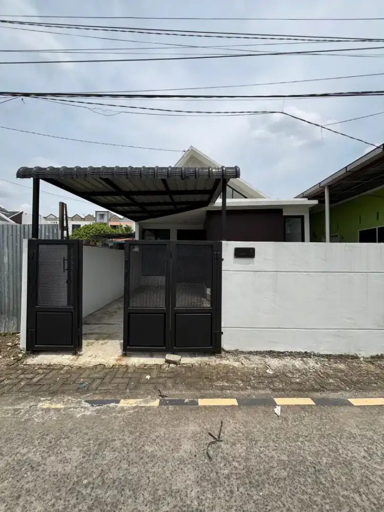 HUNIAN MODEL KONTEMPORER LEBAR 6X15,8