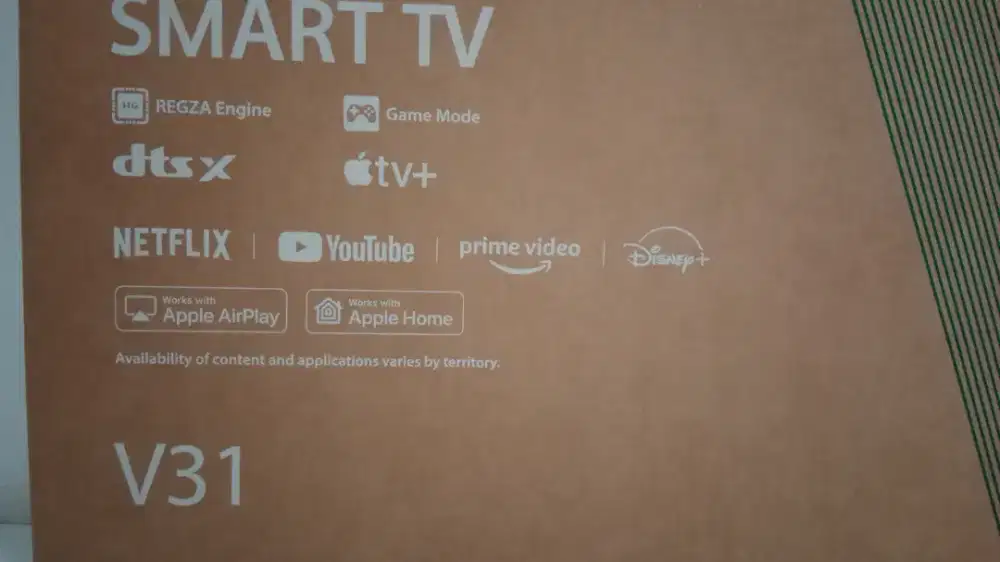 Toshiba Regza V31 Smart TV 43 inci