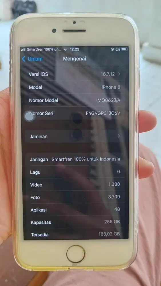 Jual hp ip 8 penyimpanan 256