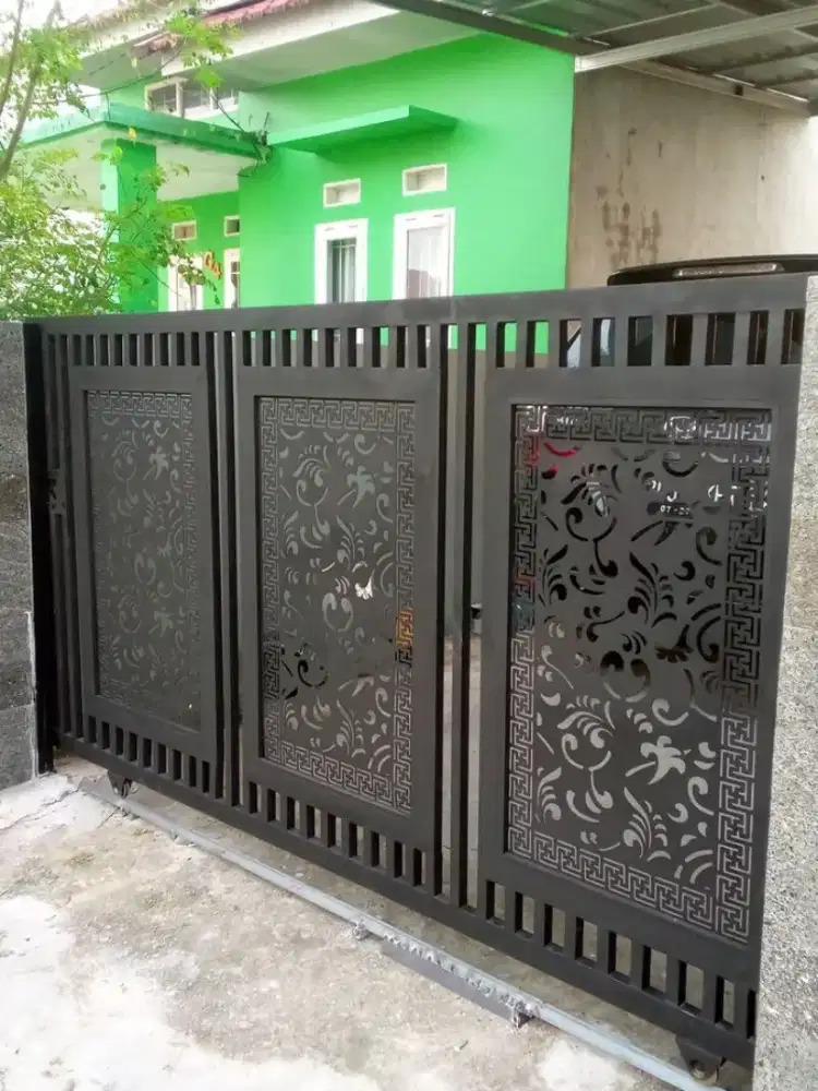 Pagar rumah aesthetic kekinian