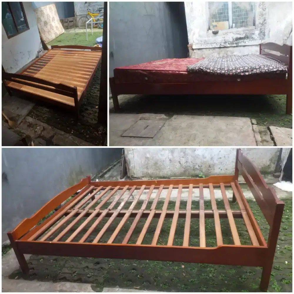 Tempat Tidur Risbang Jati
Klasik 200x165