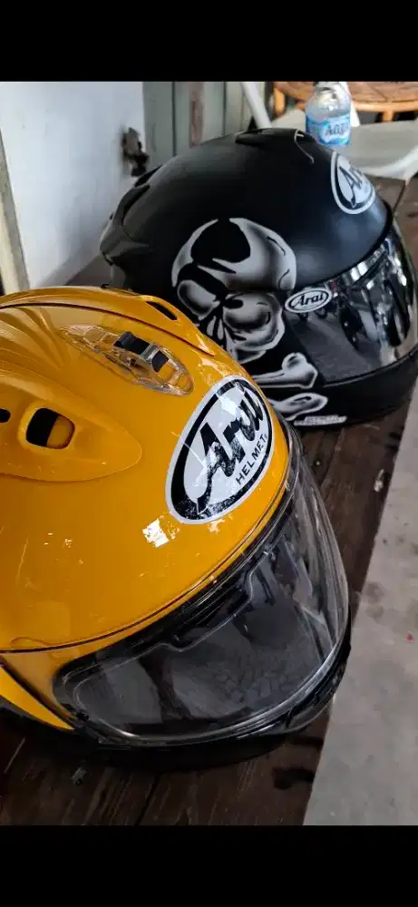Arai rx7x dan arai vector