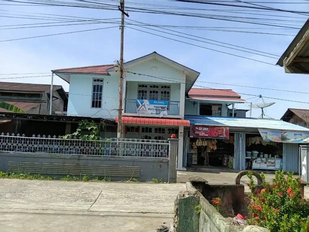 DIJUAL RUMAH SIAP HUNI + KIOS USAHA