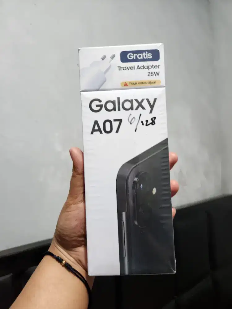 Samsung A07 6/128 Hitam harga spesial 1850 (cuma 1 unit)