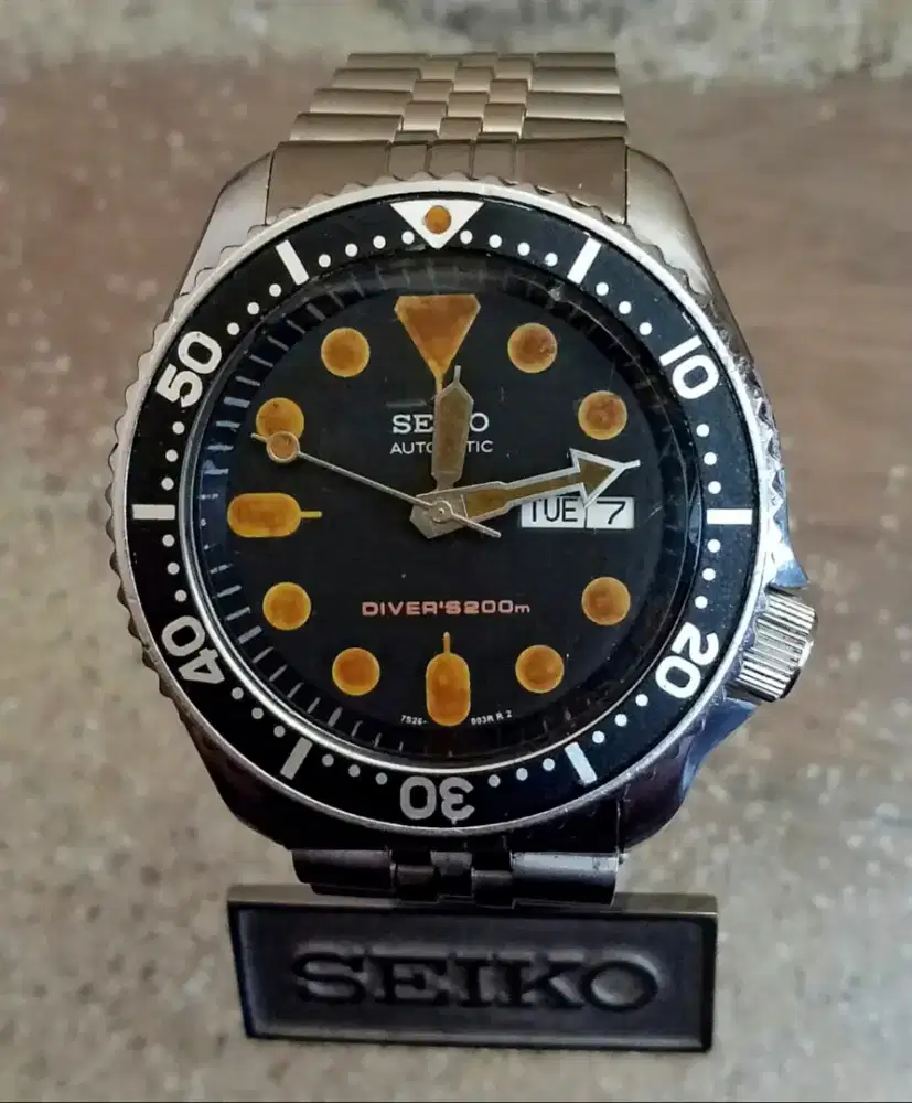 Jam vintage Seiko SKX007 1st Edition Original