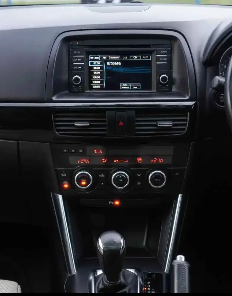 HEAD UNIT MAZDA CX-5 2014 ORIGINAL PEMAKAIAN PRIBADI NO MINUS