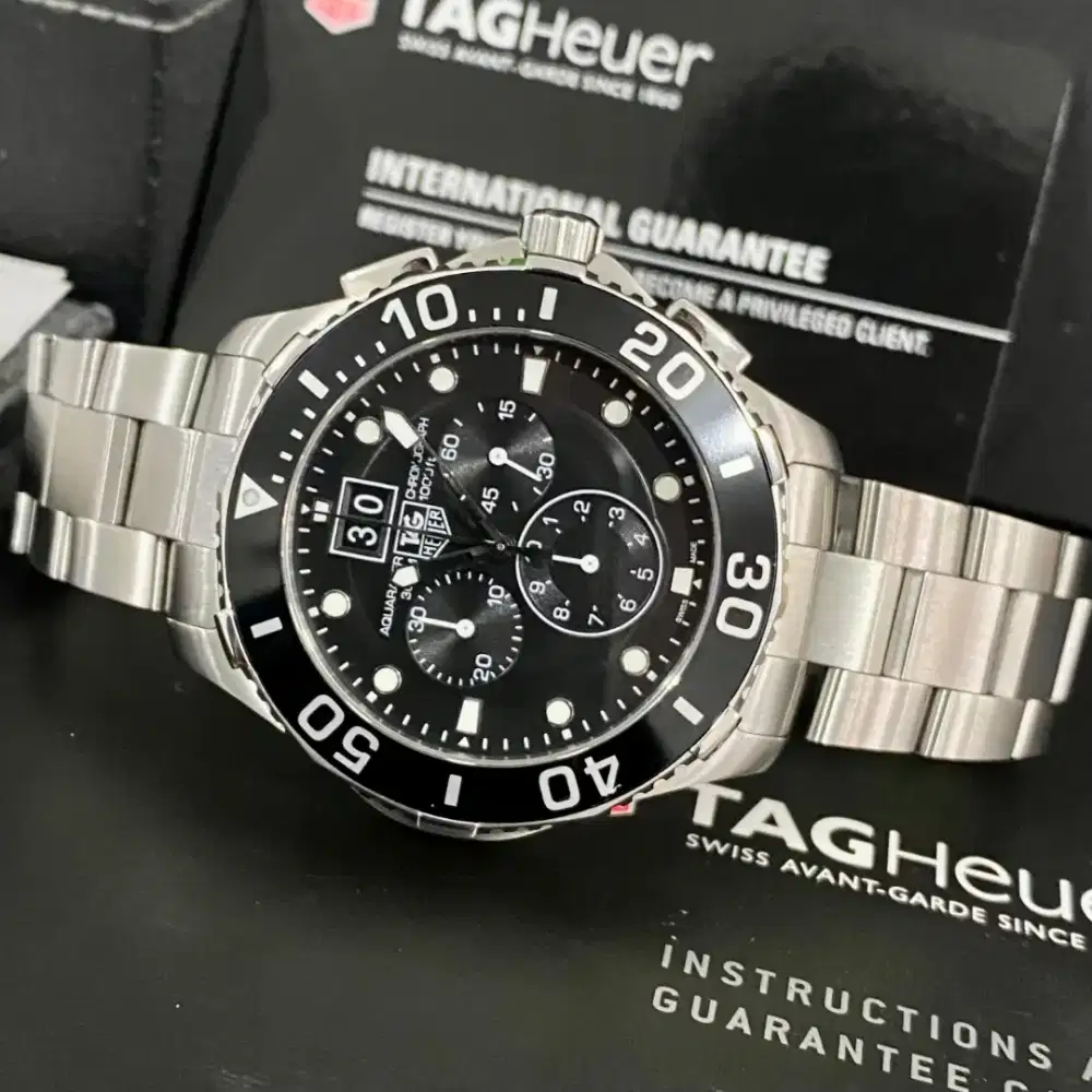 [For Sale] TAG Heuer Aquaracer 300M CAN1010 43mm Quartz  fullset 2012