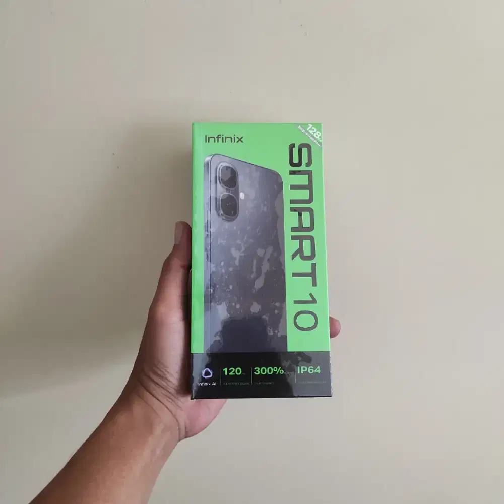 ( Fast respon WA ) Infinix Smart 10 4+4/128 Garansi resmi 1th