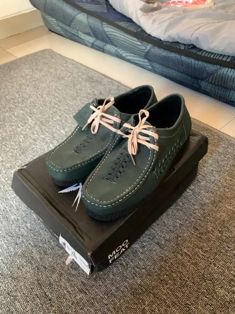 Sepatu Kulit Cassual Wallabies Kondisi 100% Masih Baru