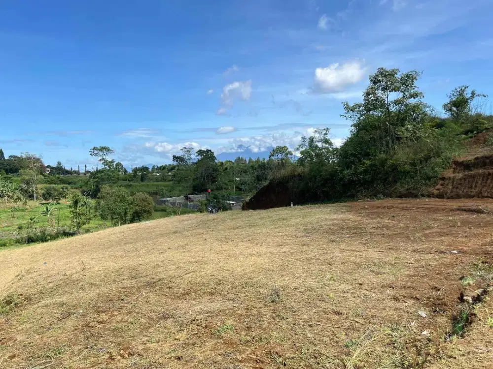 Tanah Puncak Bogor bebas one way dekat wisata Puncak