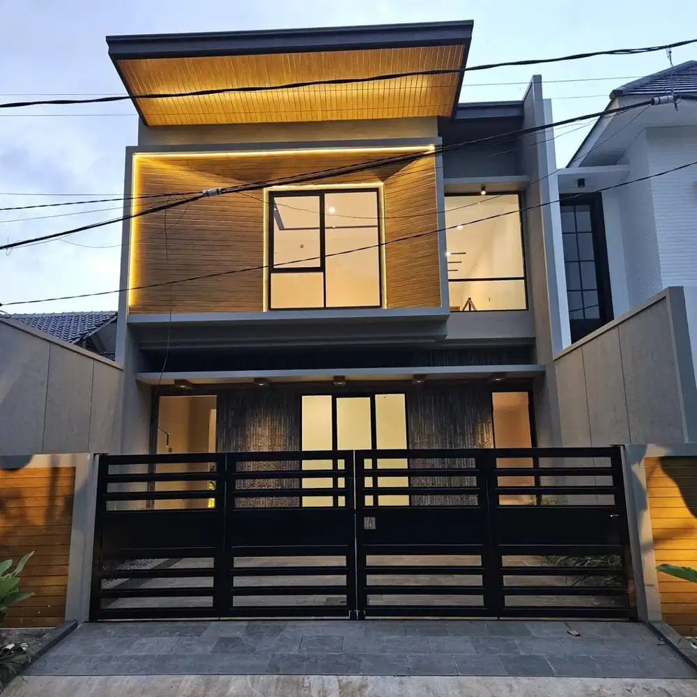Dijual Rumah Baru Gress Modern Minimalis Rungkut Asri 2 Lantai