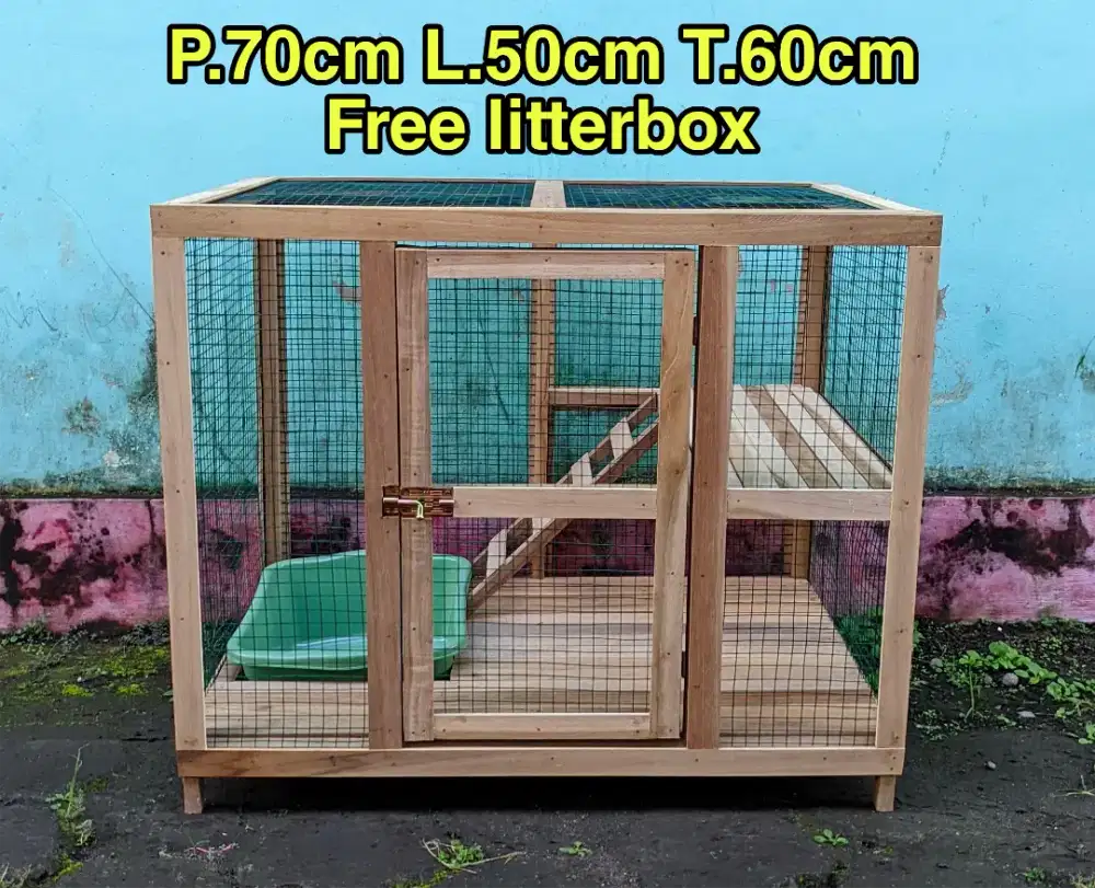 Kandang kucing/hewan tingkat murah