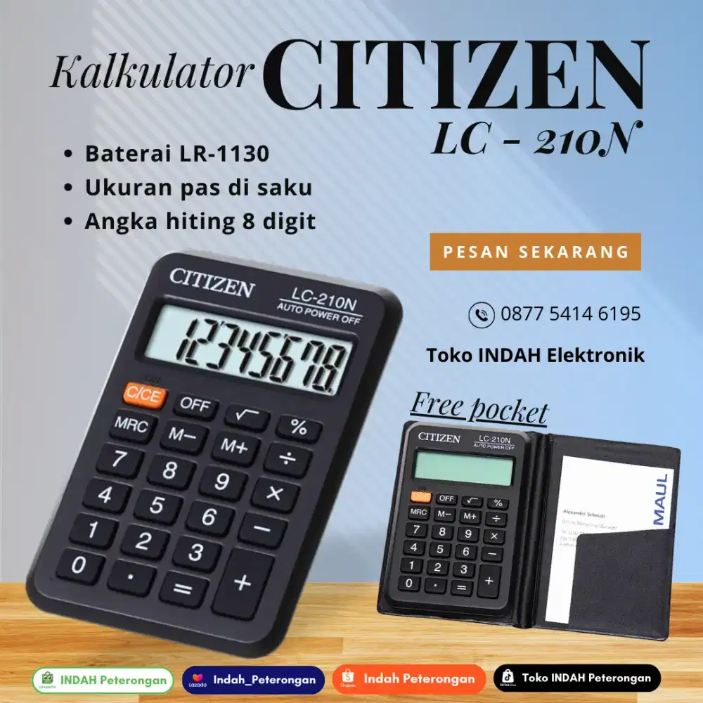 Kalkulator Citizen LC-210N