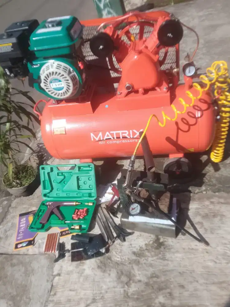 Kompressor Angin 1 HP tambal ban