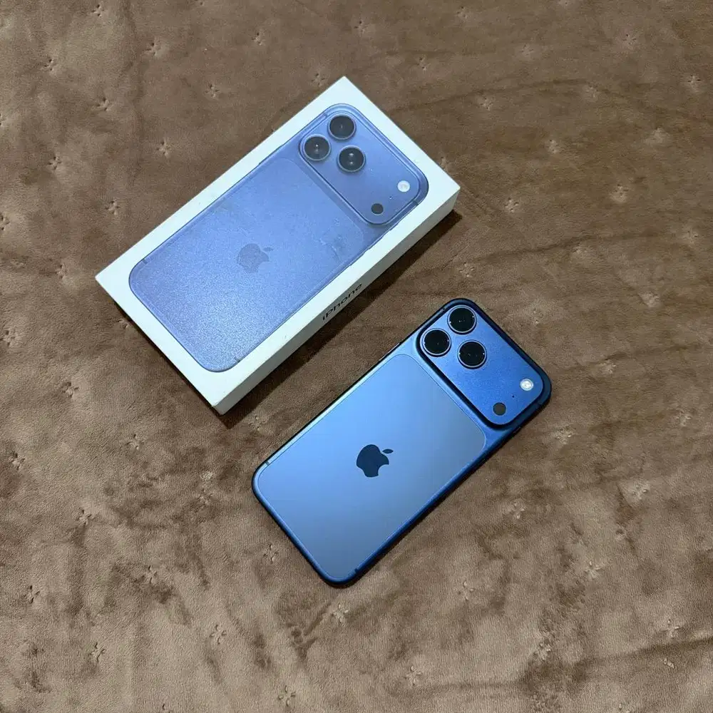 iPhone 17 Pro Max 256GB Deep Blue Inter All Operator Fullset Original