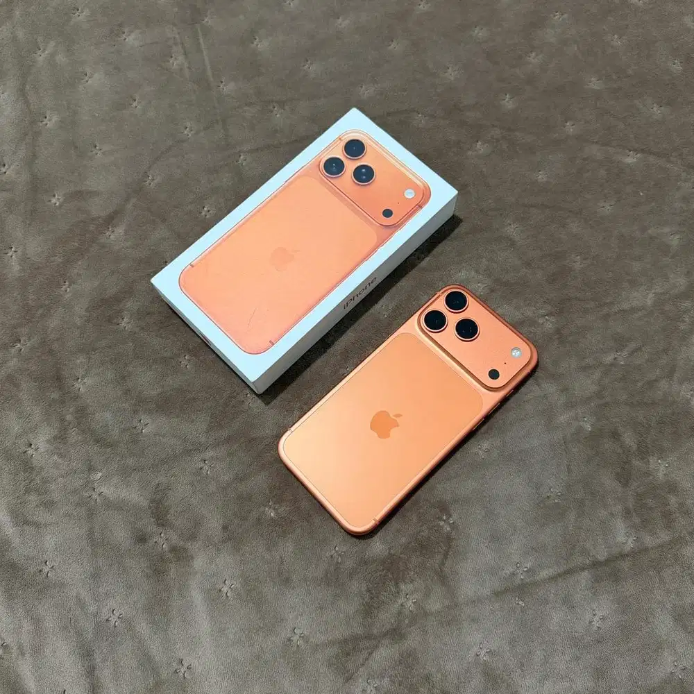 iPhone 17 Pro Max 512GB Orange Inter Beacukai Orange Fullset Original
