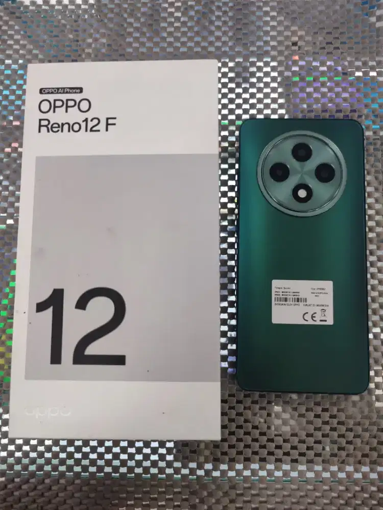 Oppo Reno 12f 8/256gb Second Siap Pakai Bisa 5√