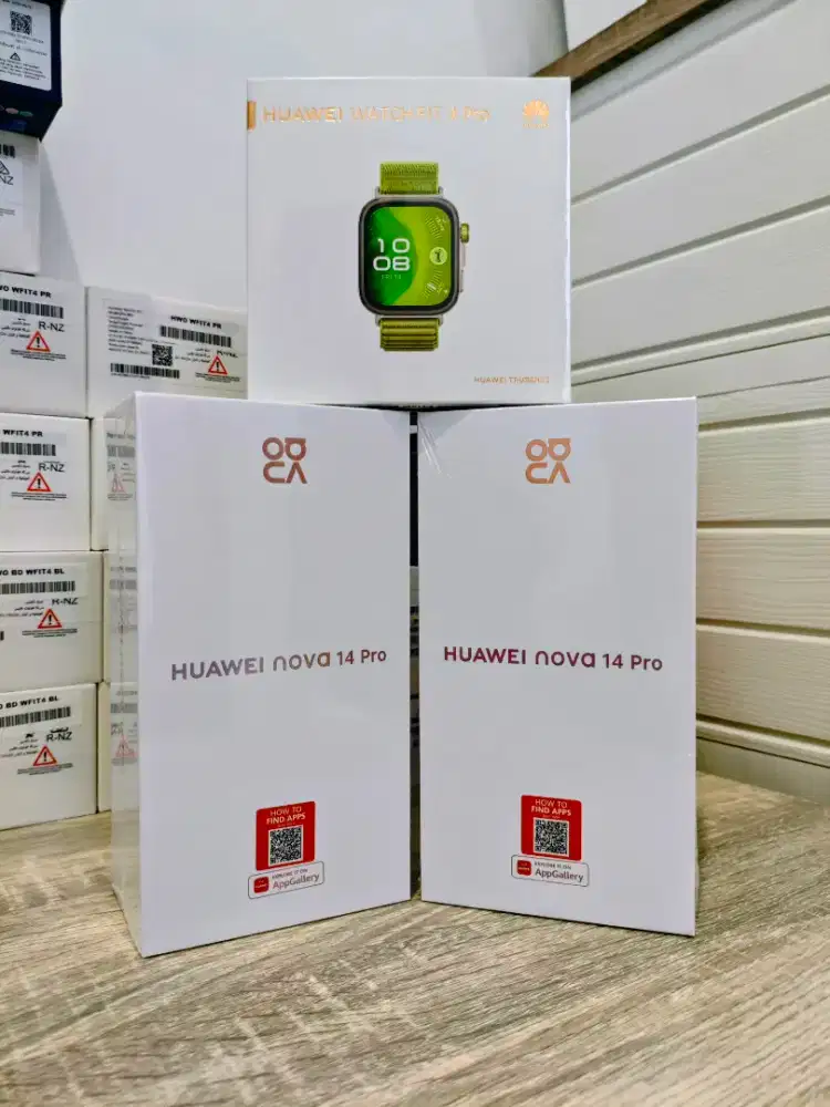 Huawei Nova 14 Pro 12/512 + Watch Fit 4 Baru Segel Garansi Resmi Murah