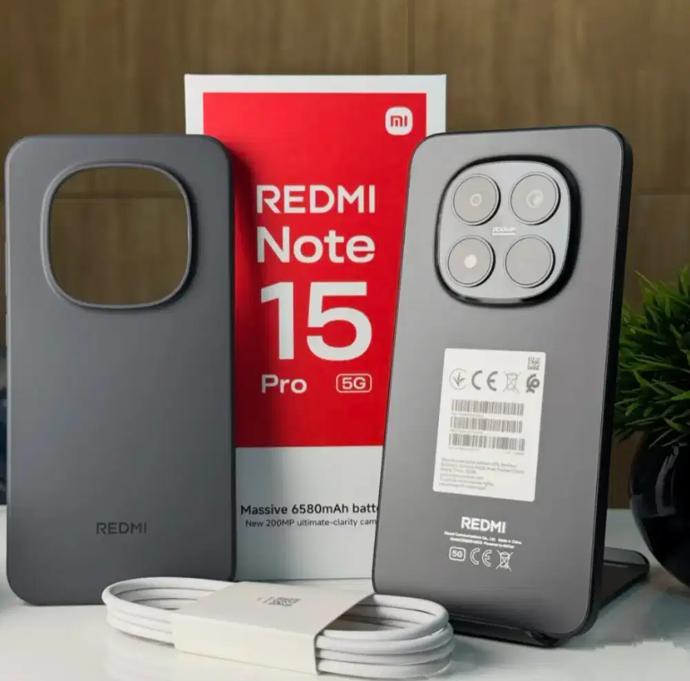 PROMO TERBARU REDMI NOTE 15 PRO 5G NEW SEGEL GARANSI RESMI
