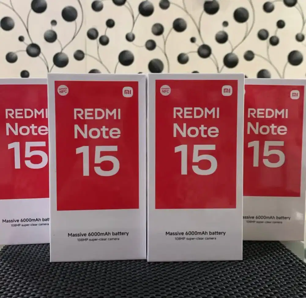 PROMO TERBARU REDMI NOTE 15 NEW SEGEL GARANSI RESMI