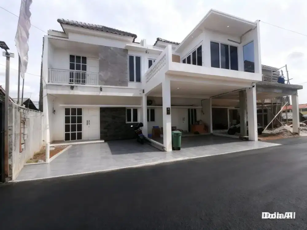 Rumah cluster dinding ful batamerah lokasi strategis dekat stasiun LRT Jatibening Bebas banjir