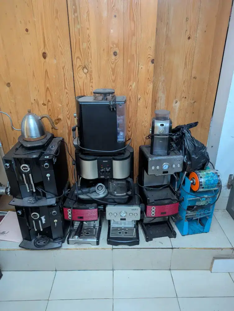 Mesin kopi espresso kettle cup seal