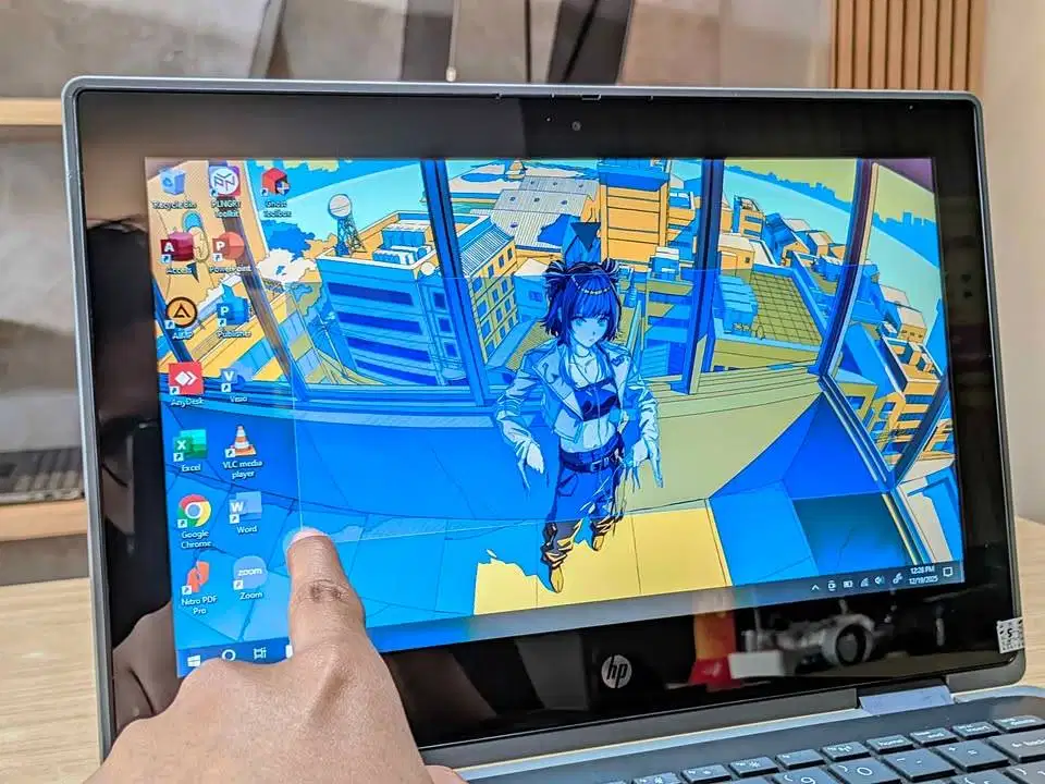 Laptop Touchscreen Flip Core i5 Gen 10 HP X360 Dipakai Setahunan aja