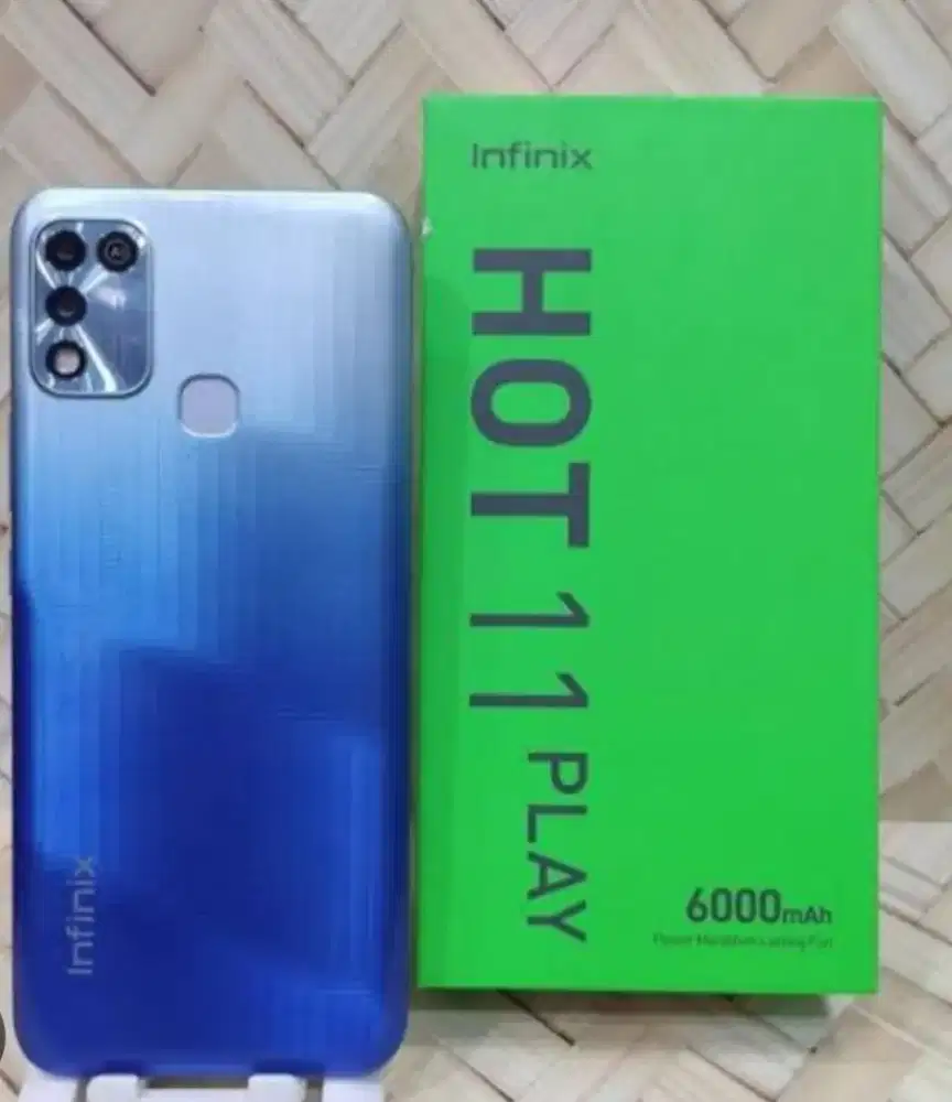 Murah hp Infinix Hot 11 play 4/64 lkp, bs TT
