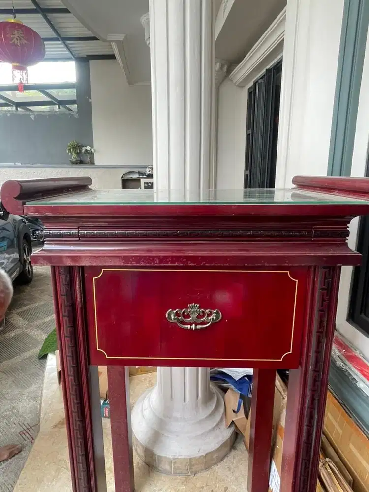 meja altar sembahyang dijual cepat jual murah