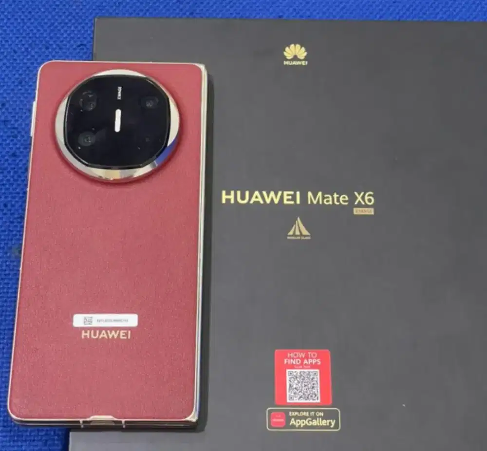 Huawei Mate X6 Fold 12GB+512GB Red LIKE NEW Garansi Resmi Indonesia