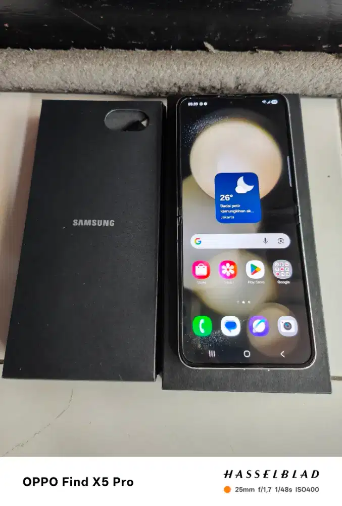 Samsung z flip 5 sein 8/512gb fullset oem normal lcd bersih no shadow