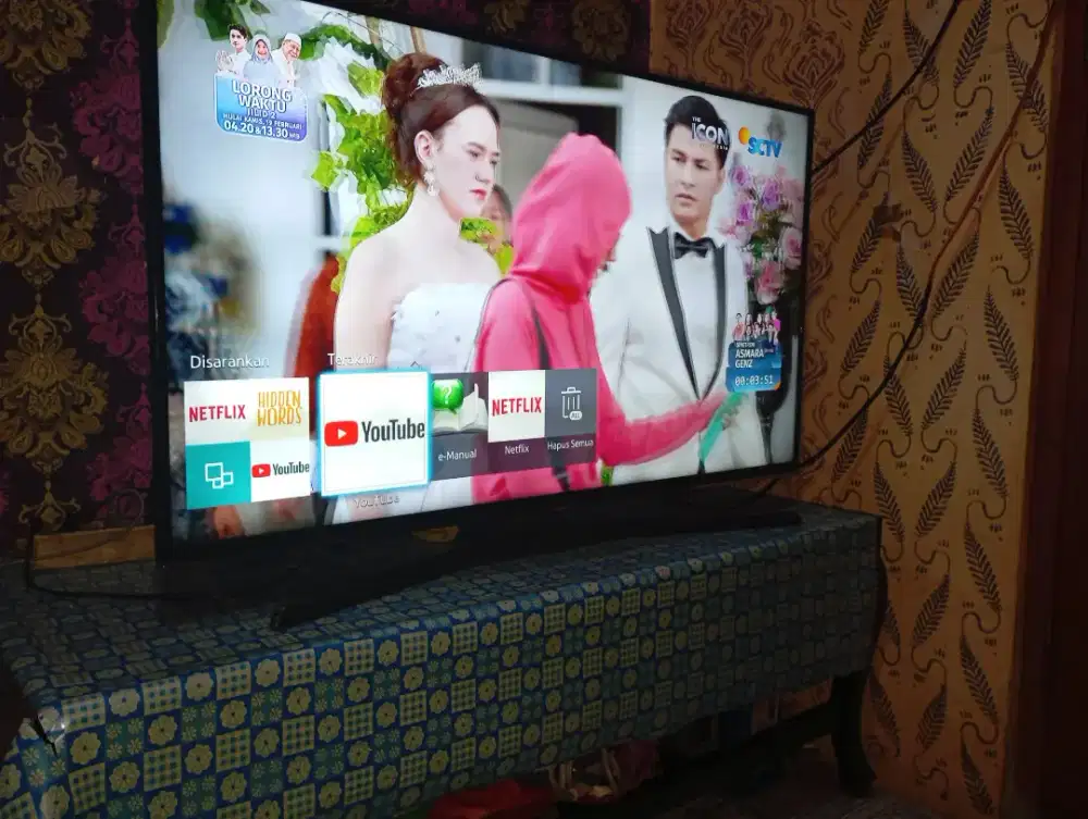 Jual tv smat di gital Samsung ,40 in.