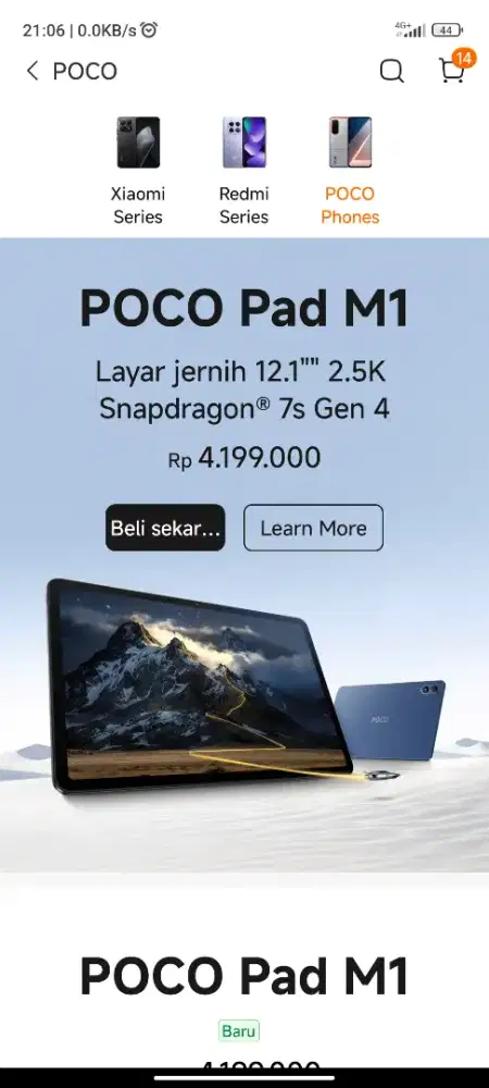 Poco M1  8/256 New garansi Resmi