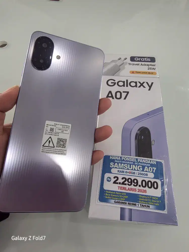 KREDIT HP SAMSUNG A07 256GB