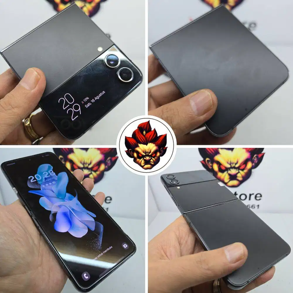 Samsung Z Flip 4 8/256 MULUS FULLSET NOMINUS