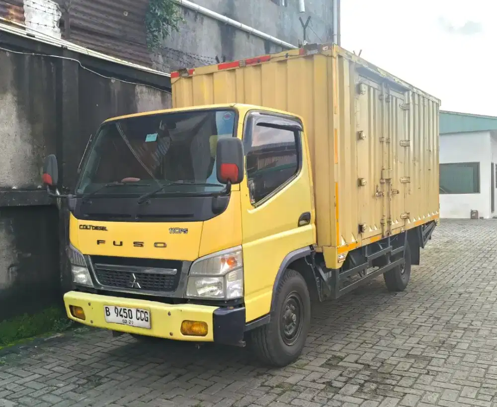 MURAH MULUS CDE LONG Mitsubishi Colt diesel FE71L engkel box besi 2019