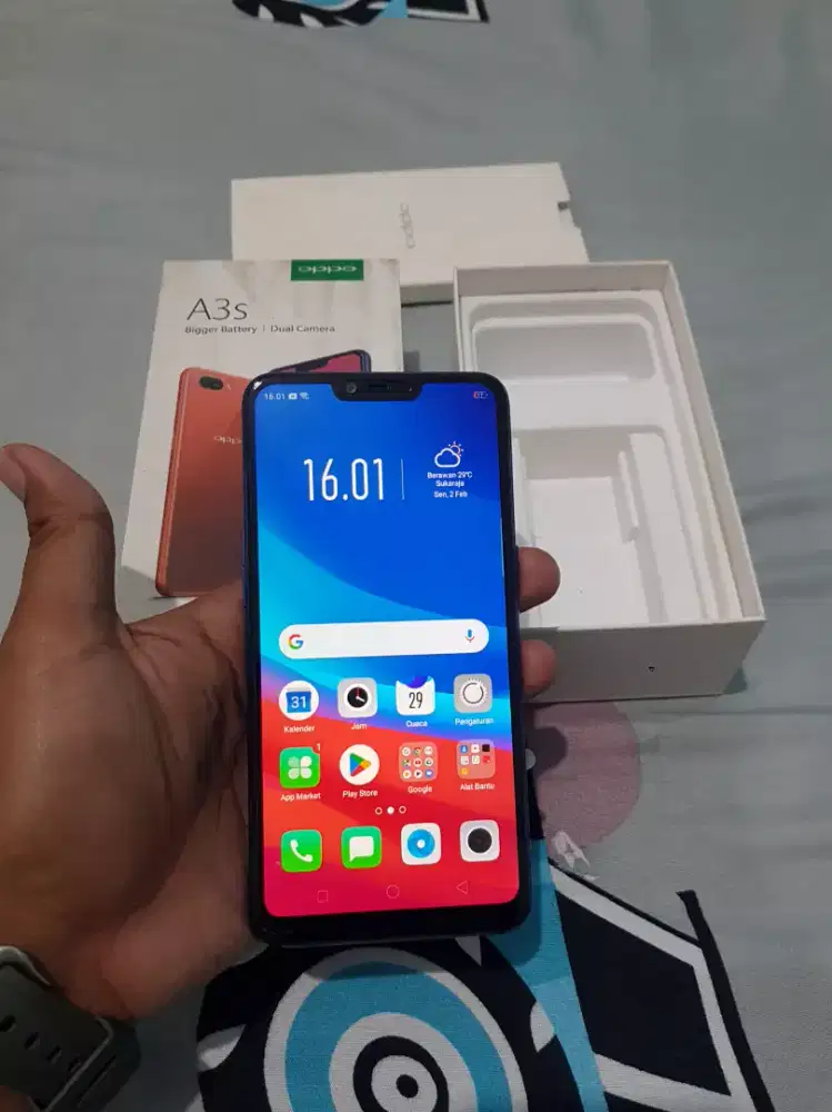 Oppo A3s Ram 2/16gb mulus, normal HARGA PASS